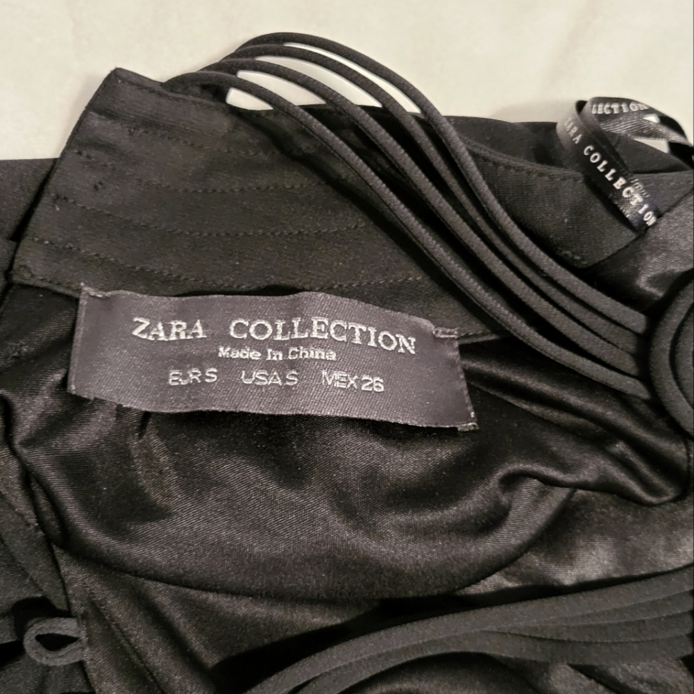 Zara Collection little black cocktail dress with pockets